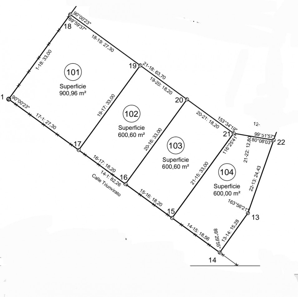 VILLA ALLENDE - 2.700 m2 - para NUEVE UNIDADES - LUZ, AGUA Y GAS NATURAL 